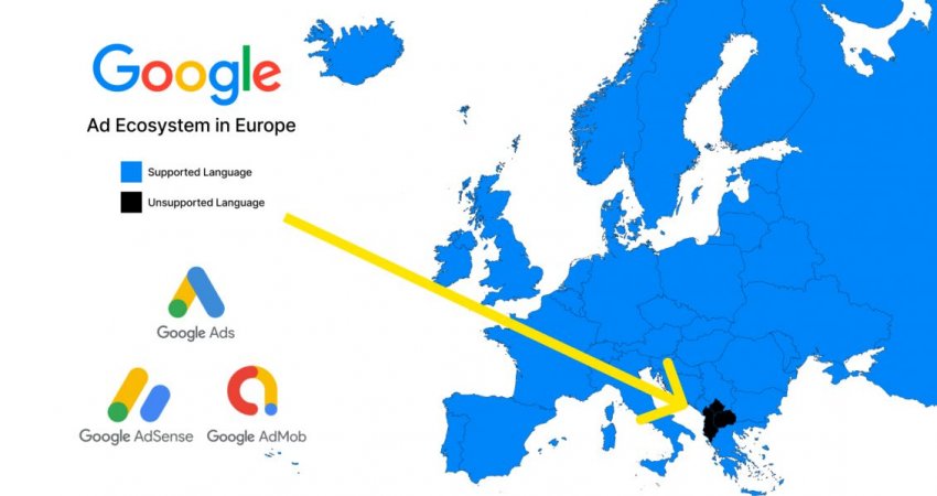 Google paditet në SHBA për diskriminim të gjuhës shqipe