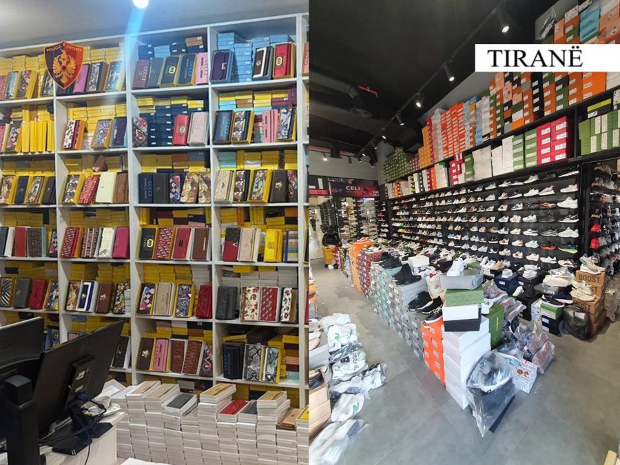 Magazinë mallrash kontrabandë në mes të Tiranës, kapen 3 shitësit, arratiset pronari