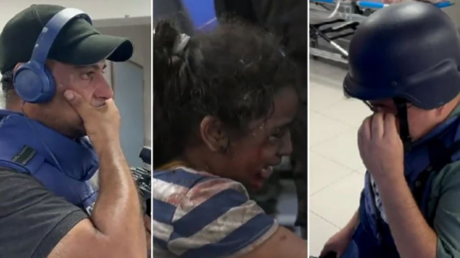 VIDEO/ Skena të dhimbshme nga spitali në Gaza, gazetari i BBC-së shpërthen në lot para kamerave
