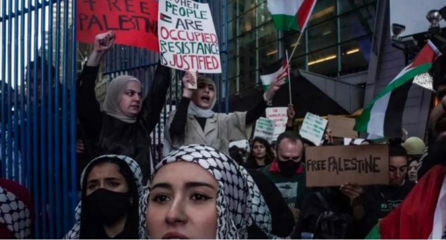 Protesta në mbështetje të kauzës palestineze, SHBA shton masat e sigurisë