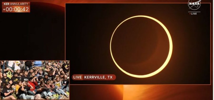 'Pamje e mrekullueshme': Kënaqen dhe çuditen njëkohësisht - amerikanët shikojnë eklipsin diellor