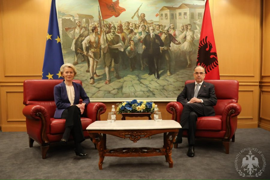 Begaj pret Von der Leyen në Presidencë: Shqipëria e vendosur në rrugëtimin e saj drejt BE-së