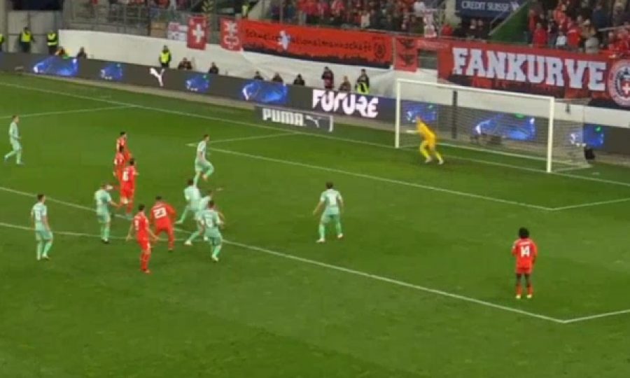 VIDEO/ Xherdan Shaqiri me këtë super gol kalon Zvicrën në avantazh