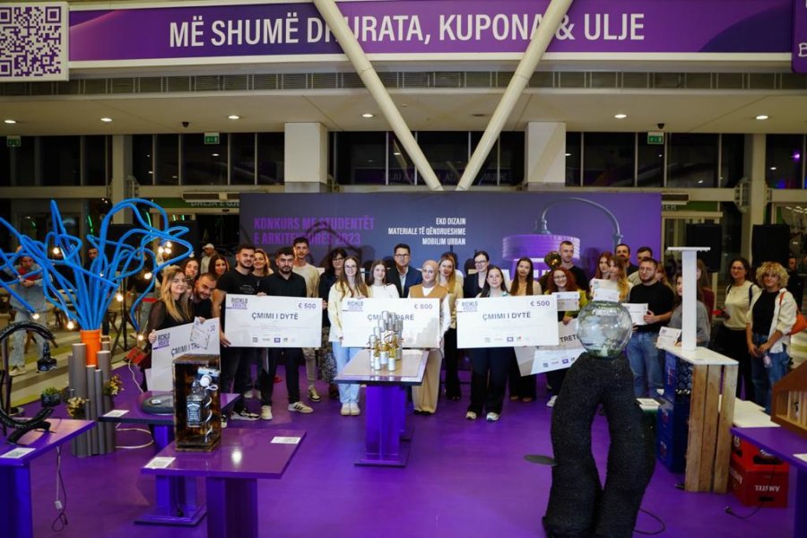 Me mbështetjen e Fondacionit Mane dhe TEG, shpallen fituesit e konkursit ‘Riciklo-Kreativ 2023’