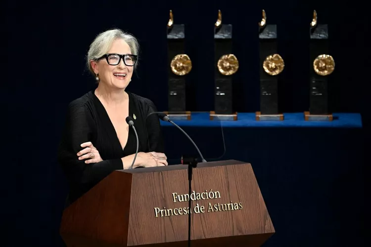 Meryl Streep nderohet me çmimin prestigjioz të artit nga familja mbretërore e Spanjës