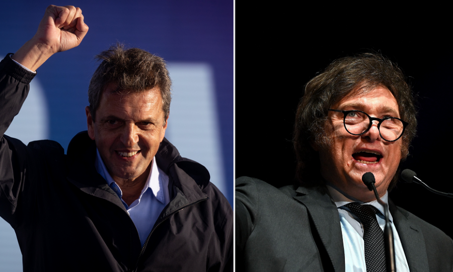 Presidencialet në Argjentinë - Ministri mund populistin e ekstremit të djathtë, një fitore befasuese në raundin I