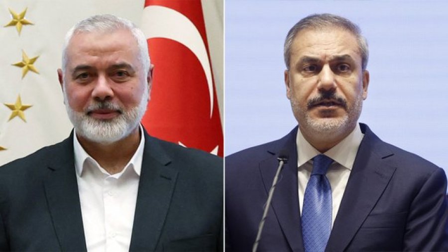 Erdogan e cilësoi organizatë çlirimtare/ Ministri i Jashtëm turk takon liderin e Hamasit