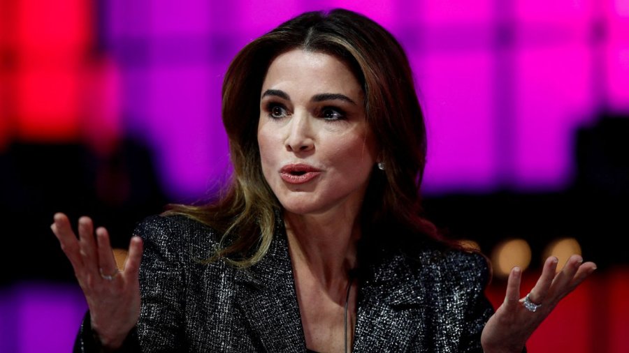 Mbretëresha Rania e Jordanisë akuzon Perëndimin për standard të dyfishtë të dukshëm