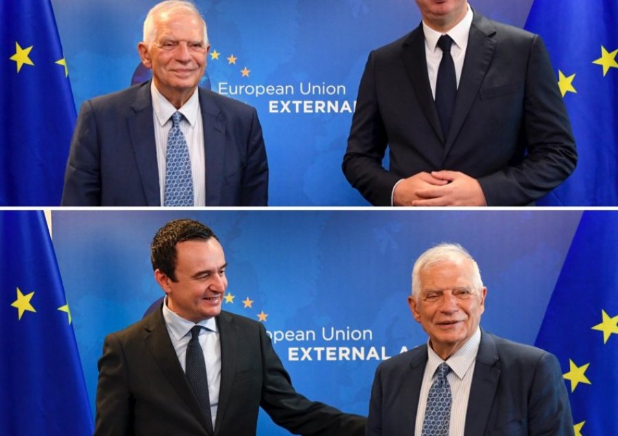 Borrell paralajmëron tjetër takim të mundshëm të liderëve evropianë me Kurtin dhe Vuçiç