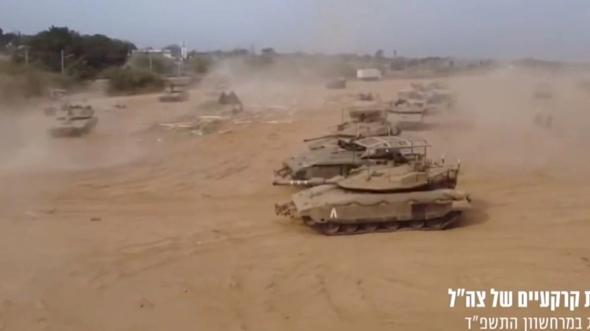 VIDEO/ Momenti kur tanket izraelite hyjnë në Rripin e Gazës