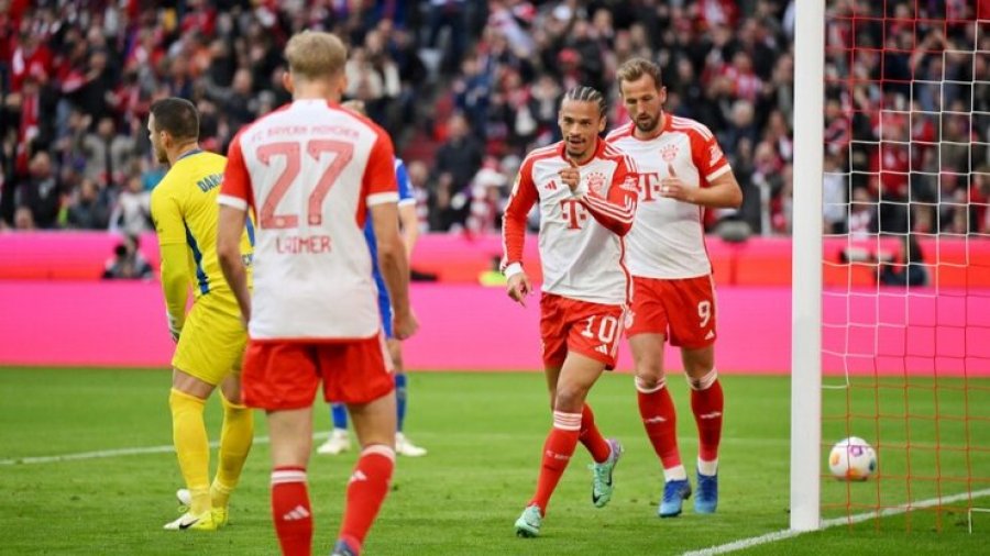 Bayern tregohet i pamëshirshëm me Darmstadt, bavarezët tundin rrjetën 8 herë 