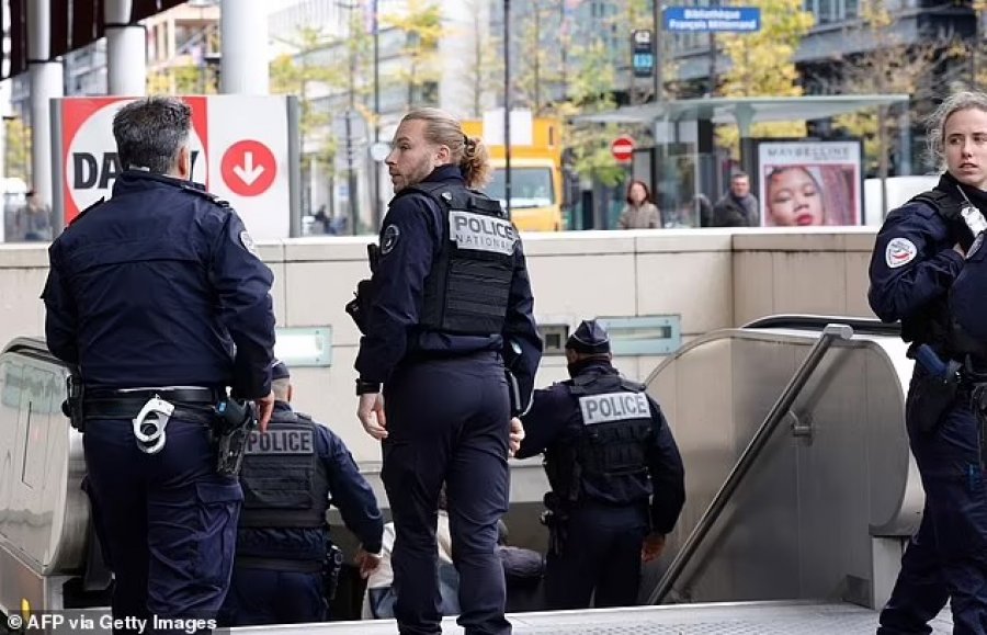 Kërcënoi të hedhë veten në erë pranë stacionit të trenit në Francë, policia plagos me armë një grua
