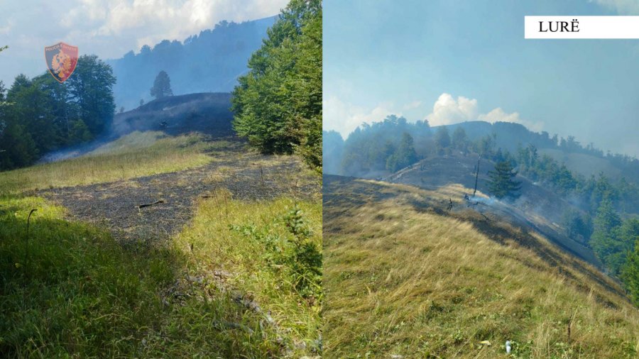 I vuri zjarrin 5 hektarëve me bimësi në Lurë, në kërkim 32 vjeçari