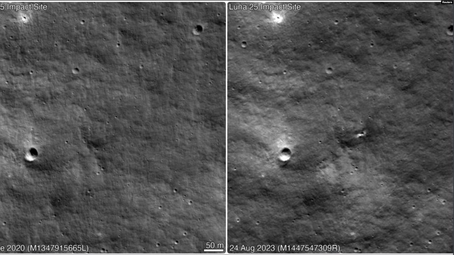 NASA zbulon një krater të ri në Hënë