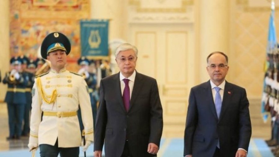 Begaj vizitë në Kazakistan, pritet me ceremoni shtetërore! Takim ‘kokë më kokë’ me homologun