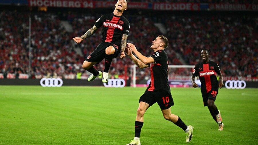 Spektakël dhe katër gola në 'Allianz Arena', Leverkuseni i merr pikë Bayernit