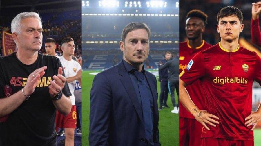 Totti rikthehet të flasë për Romën: Mourinho është më i miri, Dybala e meriton fanellën me numër 10