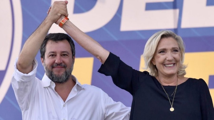 Matteo Salvini dhe Marine Le Pen bashkohen në një front përpara zgjedhjeve të BE në 2024
