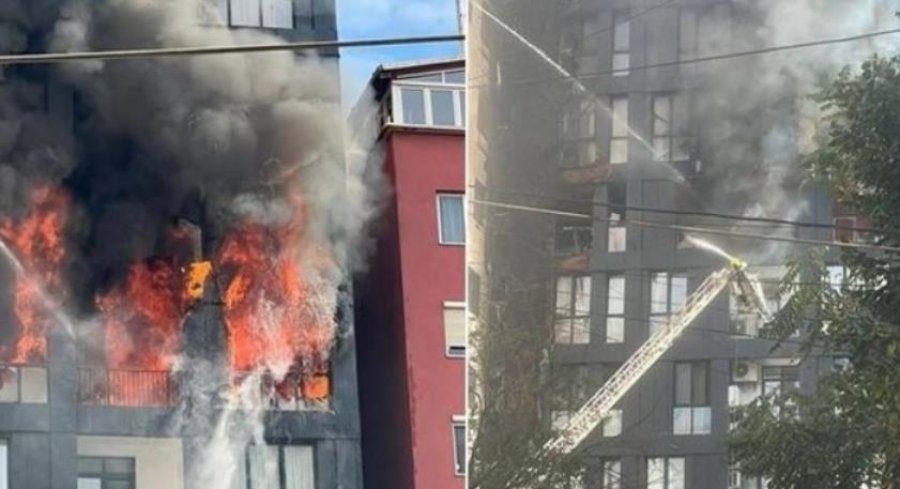Zjarri në pallatin 10-katësh në Tiranë/ Policia e referon në prokurori si ngjarje aksidentale