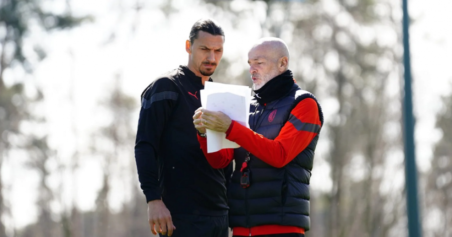 Takimi special në Milanello, Ibrahimovic zbulon bisedën me trajnerin Pioli