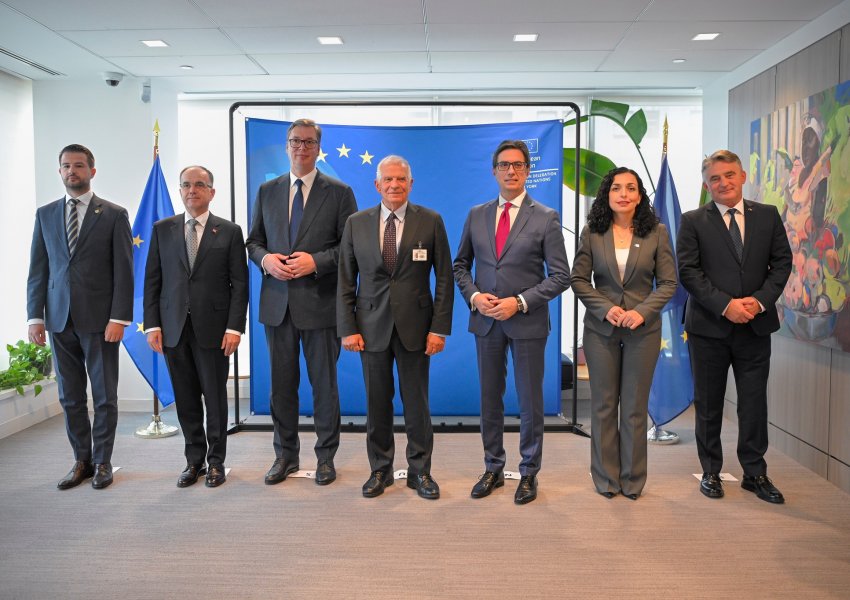 Osmani në drekën e përbashkët të Josep Borrell: BE duhet t'i shpërblejë shtetet pro BE-së
