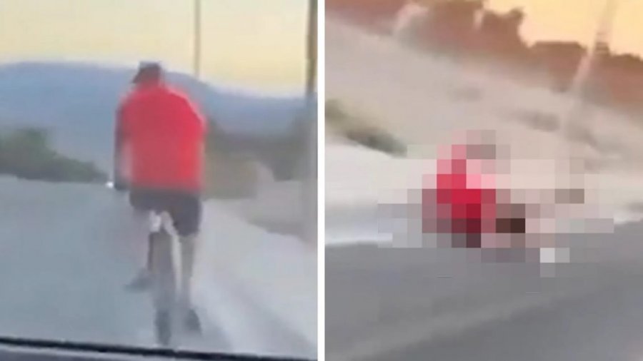 Adoleshentët në Las Vegas filmojnë momentin kur me veturë e godasin qëllimshëm për vdekje çiklistin