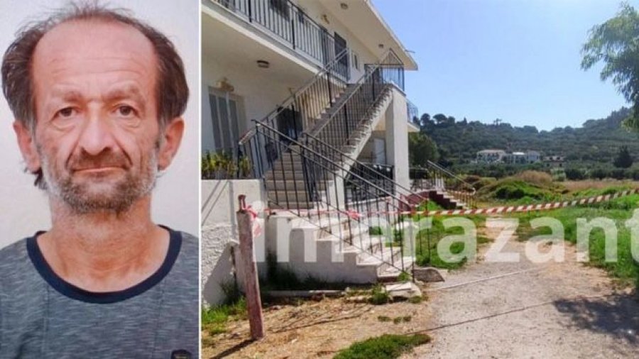 FOTO/ Burg përjetë për 52-vjeçarin shqiptar që vrau me thikë gruan e tij në Greqi