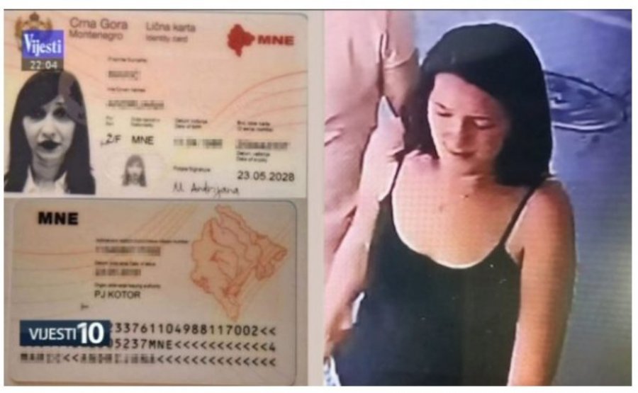 Kjo është gruaja që mori pjesë në aferën e ‘tunelit’ në Mal të Zi: Ka përdorur letërnjoftim fals, dyshohet se është nga Serbia