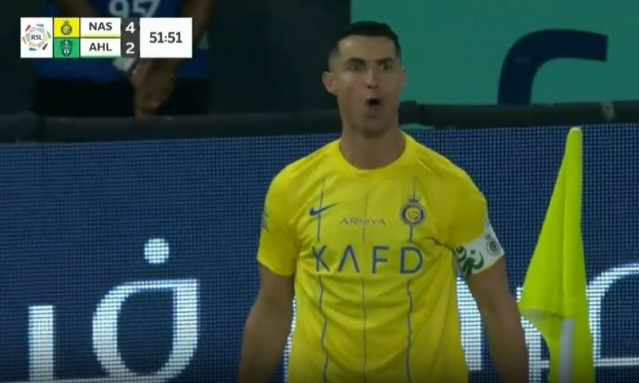 Ronaldo realizon dopietë, Al Nassr-Al Ahli mbyllet me shtatë gola