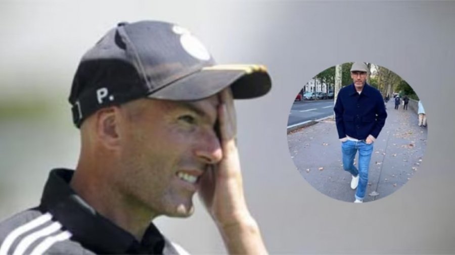 FOTO/ ‘Maskimi’ i Zidane për të mos u njohur në rrugët e Milanos
