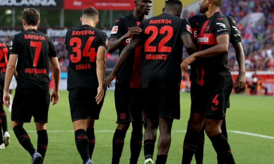 Leverkusen nuk ndalet në kampionat, fitojnë me 'poker' ndaj Heidenheim