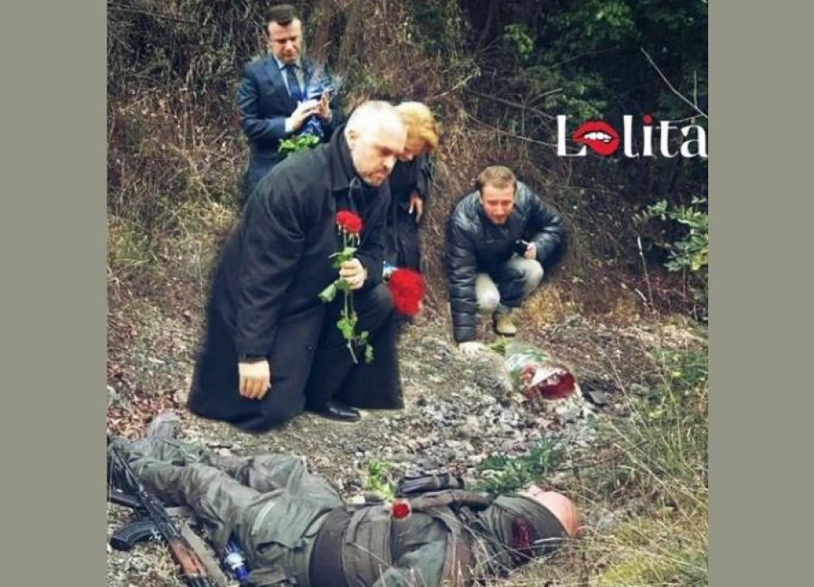 FOTO LAJM/ Lolita ironizon Ramën, ‘lule terroristit Serb’