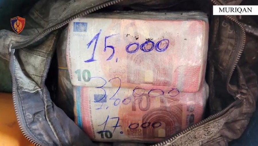 EMRAT/ Sekuestrohen 82 mijë euro në Muriqan/ Arrestohen dy persona, dy vihen nën hetim