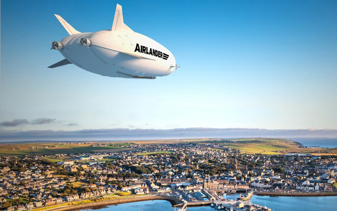 Dirizhabli futuristik që do të fluturojë në Med në vitin 2028