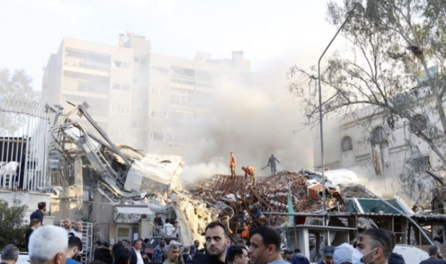 Sulmi izraelit pranë ambasadës së Iranit në Damask, 11 viktima