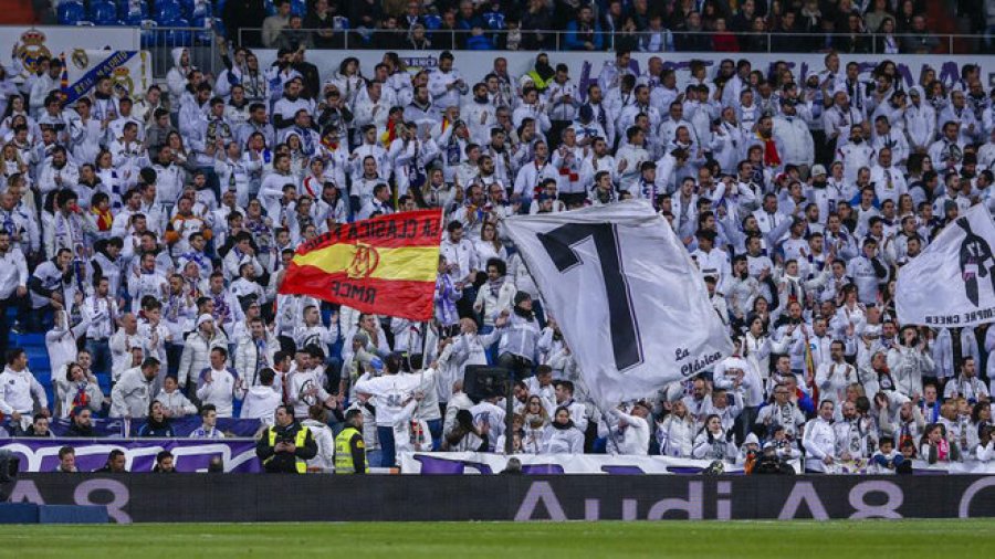 ‘Santiago Bernabeu’ do jetë i gjithi i bardhë për çerekfinalen e Championsit me Manchester Cityn