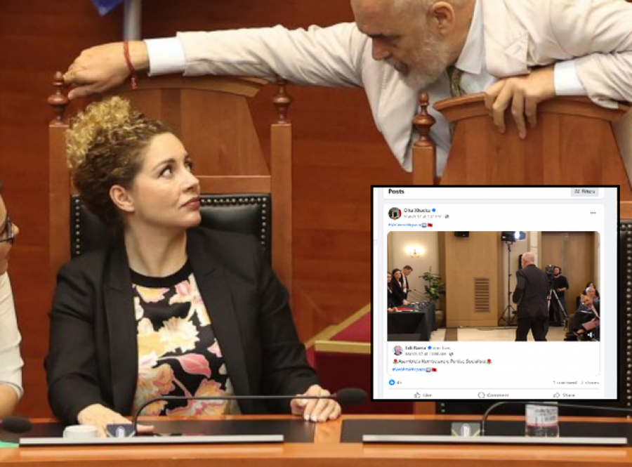 Olta Xhaçka nuk i bindet Ramës, nuk ia shpërndan më postimet në Facebook