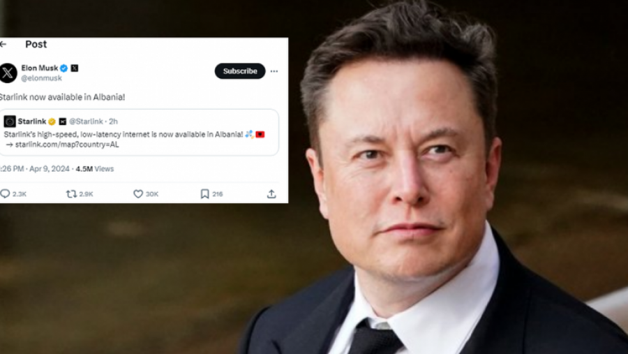 Elon Musk mbërrin edhe në Shqipëri me ...