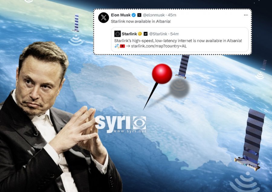 Elon Musk: Starlink vjen tashmë në Shqipëri/ Ja sa do kushtojë 