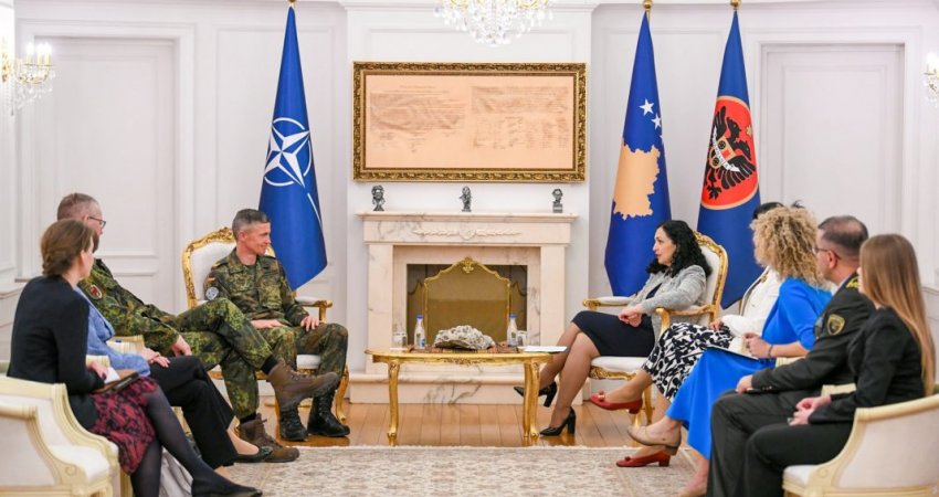 Osmani: NATO dhe KFOR-i kanë besueshmëri të lartë nga qytetarët e Kosovës