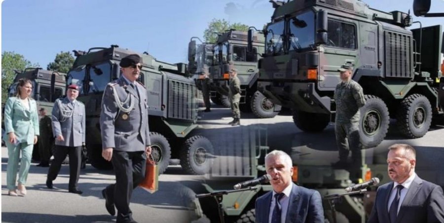 Mbështetje ushtarake nga Gjermania, FSK pranon kamionët ushtarakë