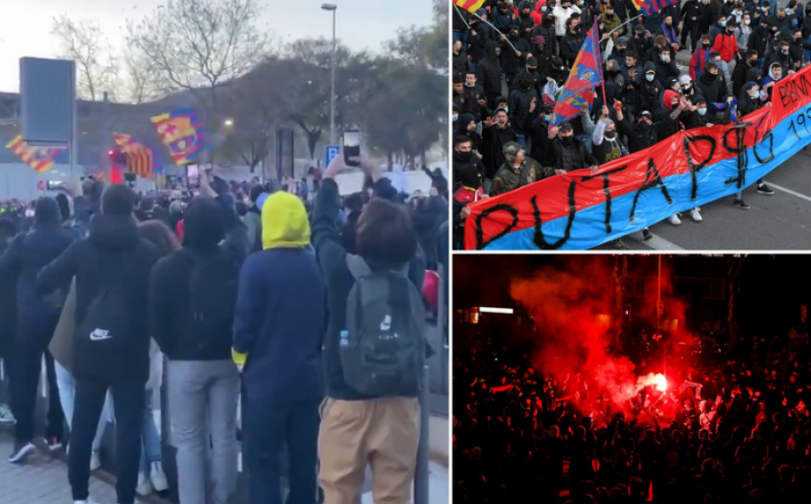 Përshëndetje fashiste dhe nxitje urrejtjeje, arrestohen tifozë të Barçës