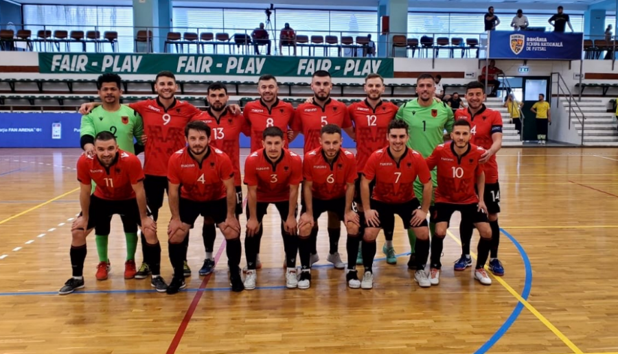 Futsall/ Shqipëria luan miqësoren e parë me Rumaninë