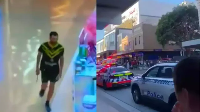 Si burri i tërbuar vrau 6 njerëz me thikë në një qendër tregtare në Australi para se të ekzekutohej