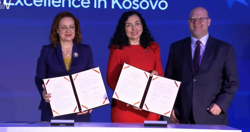 Nënshkruhet marrëveshja, Kosova bëhet me Qendrën e Ekselencës