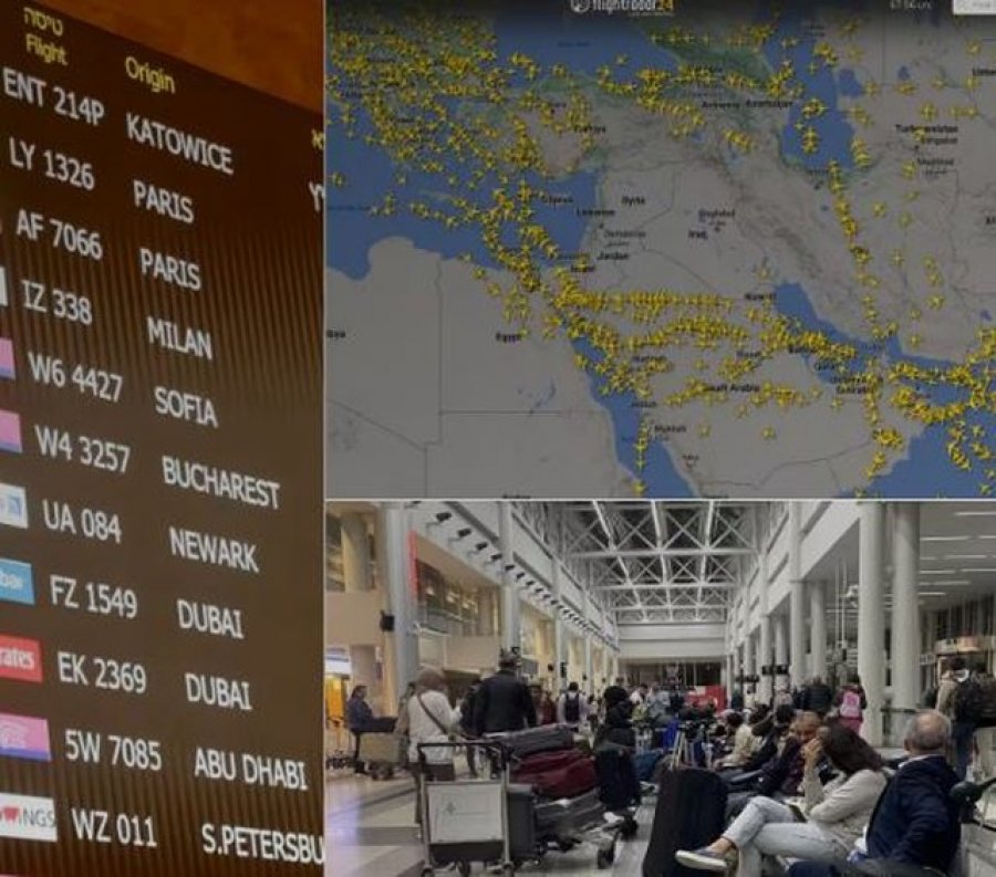 Pas sulmet masive me dronë nga Irani, hapet aeroporti i Teheranit