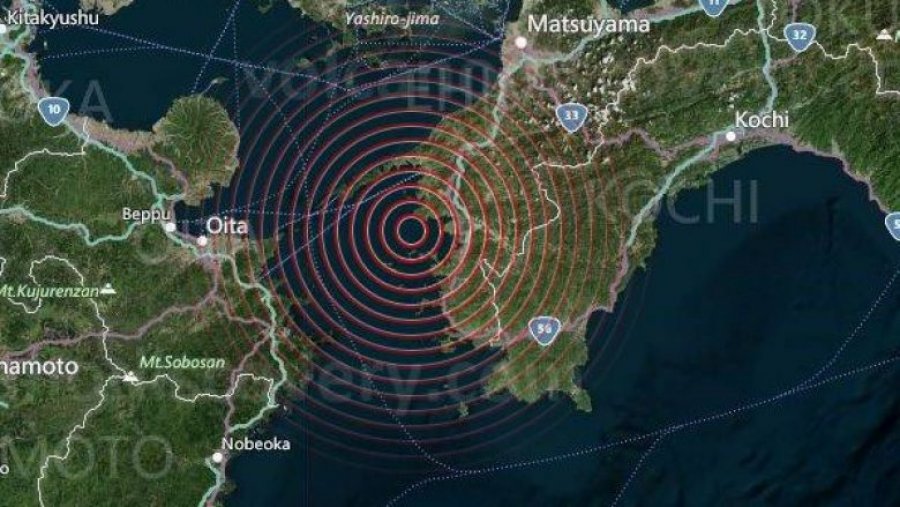 Tërmet i fuqishëm në Japoni, nuk raportohet për viktima