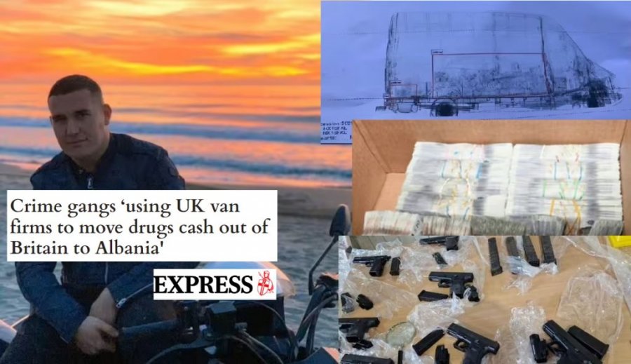 'Sunday Express': Si po trafikohen nga Britania në Shqipëri paratë e pista të drogës