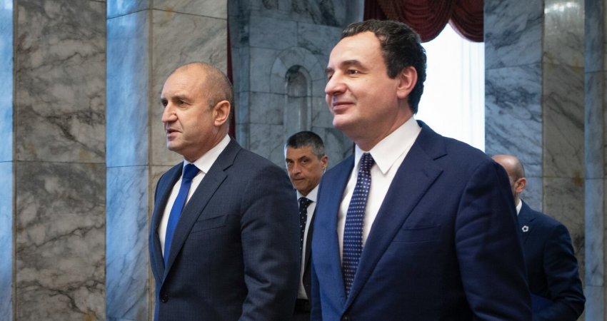 Kryeministri Kurti takon presidentin bullgar, flasim për integrimin e Kosovës në strukturat evropiane