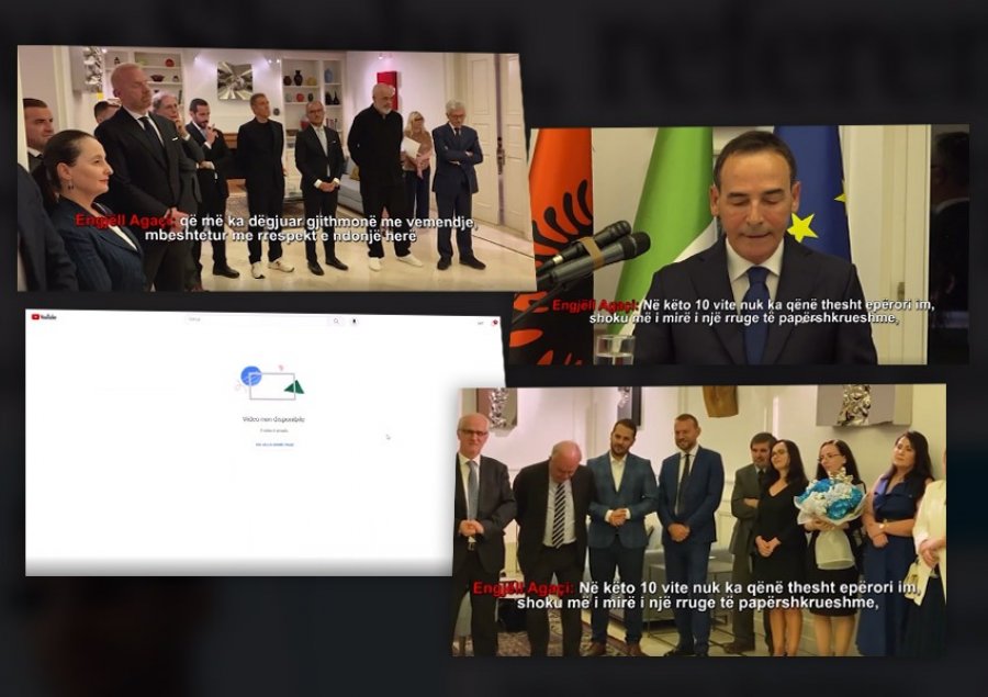 Pas transmetimit në ‘Çim Peka Live’, ‘Engjëlli’ i Ramës zhduk videon e ceremonies së dekorimit nga presidenti i Italisë nga Youtube